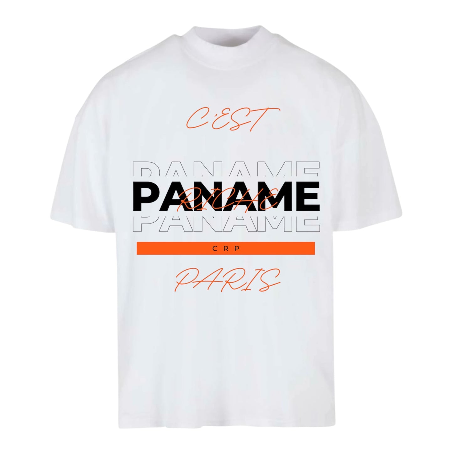T-SHIRT BLANC OVERSIZE PANAME