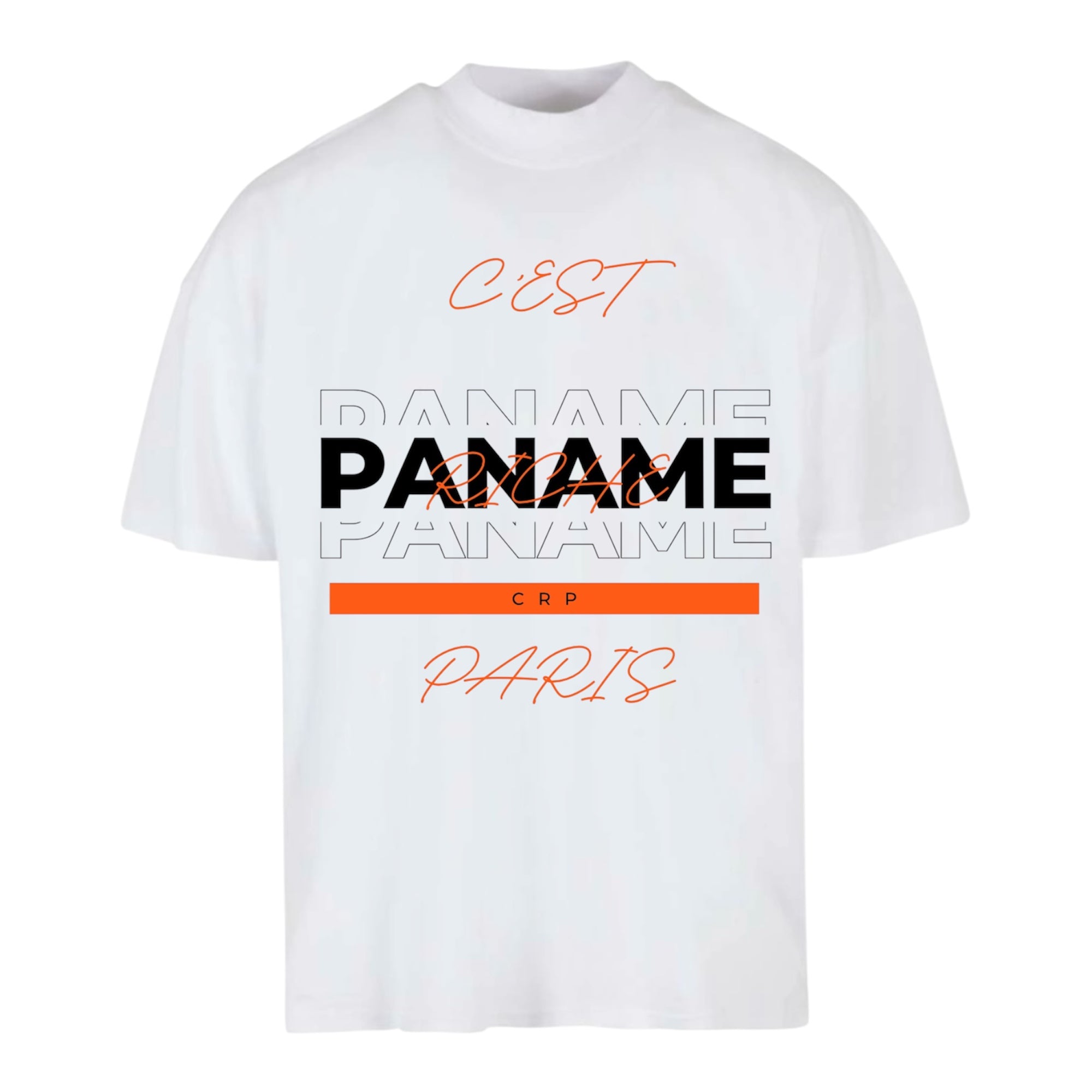 T-SHIRT BLANC OVERSIZE PANAME