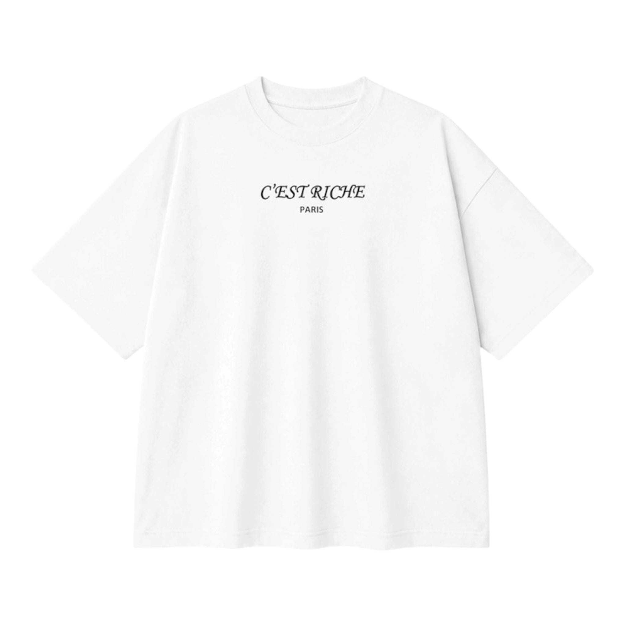 T-SHIRT OVERSIZE BLANC