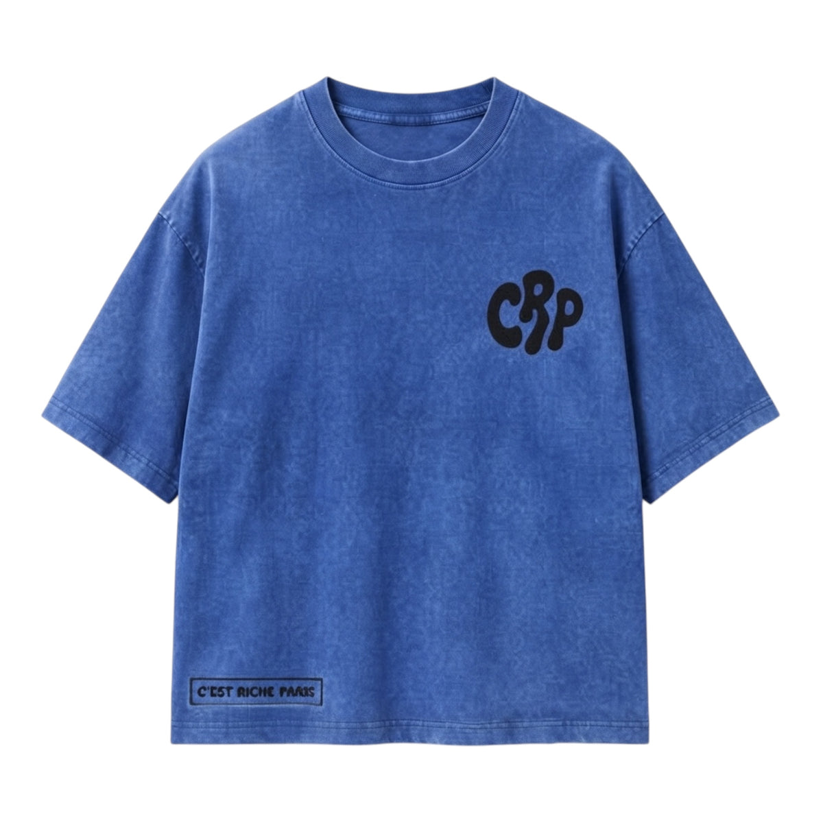 T-SHIRT BLEU CRP